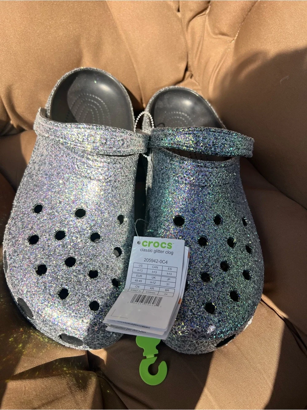 CROCS Classic Glitter Clog - Multicolor Sparkle